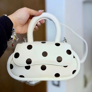 Melie Bianco Polka Dot Handbag